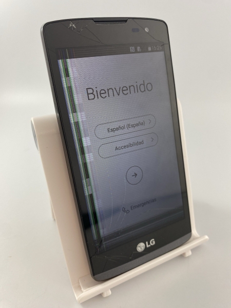 LG Leon grau entsperrt 8GB 4,5″ 8MP Android Smartphone gesprungen Fehler #C02