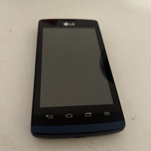 LG Joy H220 blau Bluetooth 4,0″ Display 5MP Smartphone mit Akku – für Ersatzteile
