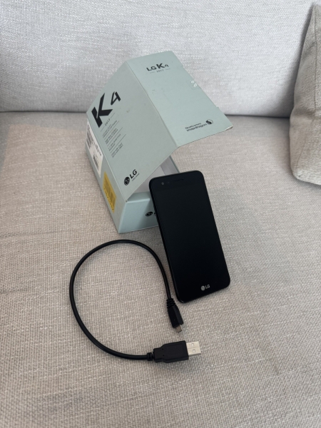 LG K4 – M160 – 4G -WIFI- (schwarz) GPS – 5 Zoll – Android -entsperrt-