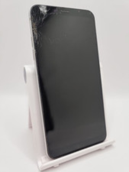 LG Q6 schwarz entsperrt 32GB 5,5″ Android Smartphone gesprungen defekt #B