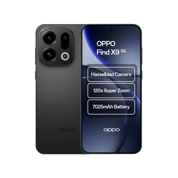 Oppo Find X9 5G 6,59″ Dual SIM Android 16 12GB RAM 512GB Speicher schwarz