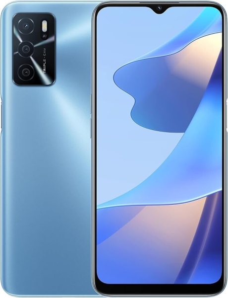 Oppo A16s 64GB 4GB Dual Sim 4G LTE NFC Sim frei Android Smartphone blau