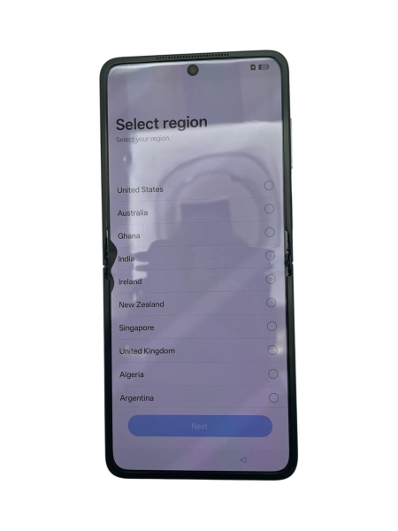 Oppo Find N2 Flip 256GB Android entsperrt SIM 5G lila Handy Smartphone RISSIG