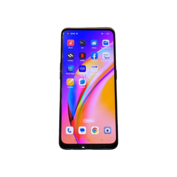 Smartphone Oppo A94 5G Dual-SIM 128GB Touchglas beschädigt funktionsfähig #6659