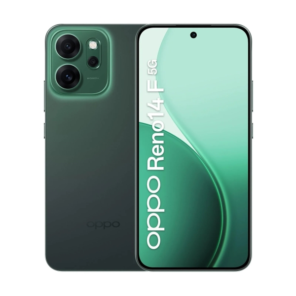 Smartphone OPPO Reno 14F 5G 6,57″ 8+256GB Luminous Green