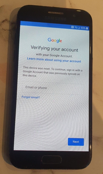 Samsung Galaxy A3 2017 Smartphone (entsperrt) – 16 GB – Mitternachtsschwarz