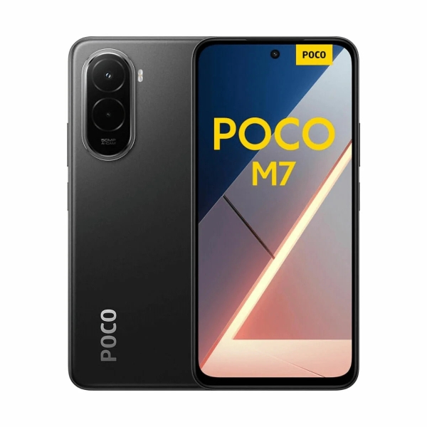 Smartphone Xiaomi POCO M7 Octa Core 8 GB RAM 128 GB Schwarz 6,9″
