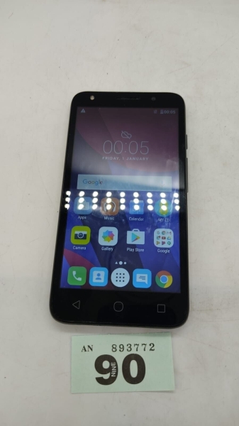 Alcatel Pixi 4 schwarz 1GB 8GB EE Netzwerk Android Smartphone Quadcore nur Gerät