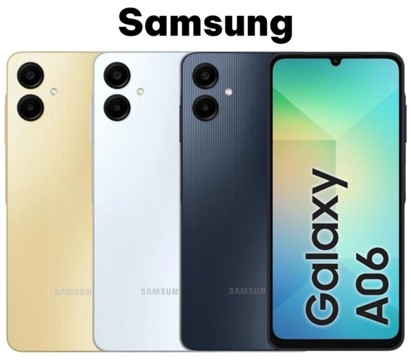 New Samsung Galaxy A06 4G 64GB Dual Sim Unlocked Smartphone Sealed All Colours