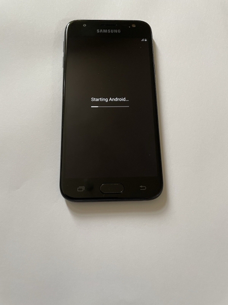 Samsung Galaxy J3 SM-J330 – 16GB – schwarzes (entsperrt) Smartphone verpackt
