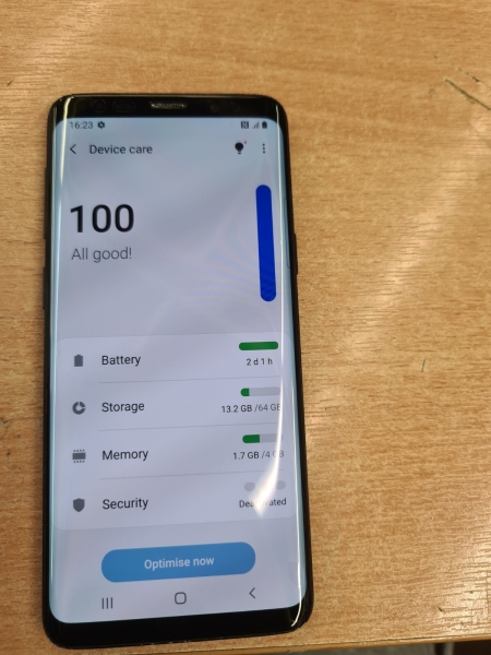 Samsung Galaxy S9 SM-G960 – 64GB – Midnight Black (Entsperrt) (Einzel-SIM)