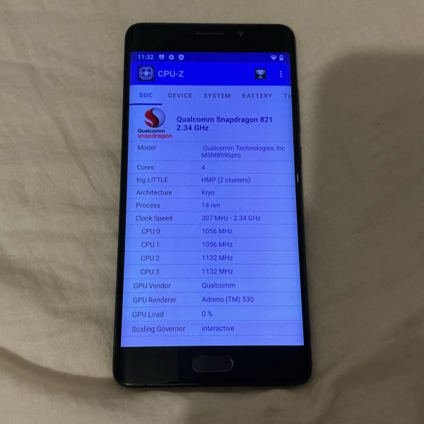 Xiaomi Mi Note 2 – 128GB Speicher – 6GB RAM Smartphone – gebraucht funktioniert – siehe des