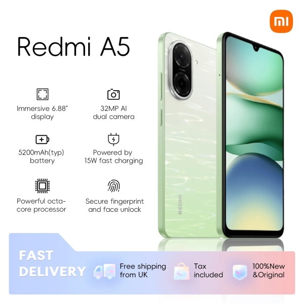Niedrigster Preis Smartphone Redmi A5 64/128GB entsperrt brandneu versiegelt bestes Geschenk✨