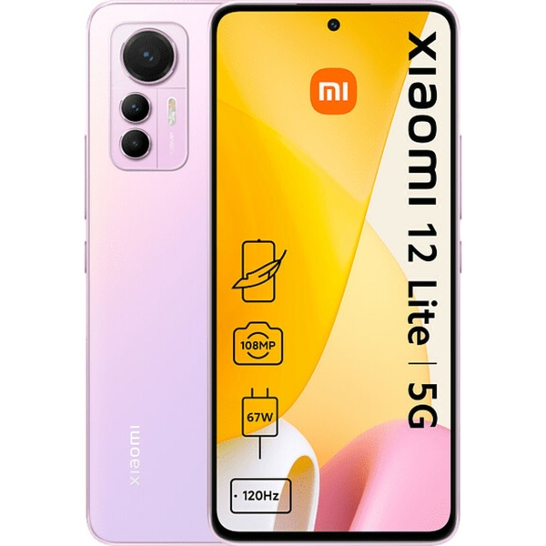 Smartphone Xiaomi Xiaomi 12 Lite 6,55″ Octa Core 6 GB RAM 128 GB Rosa