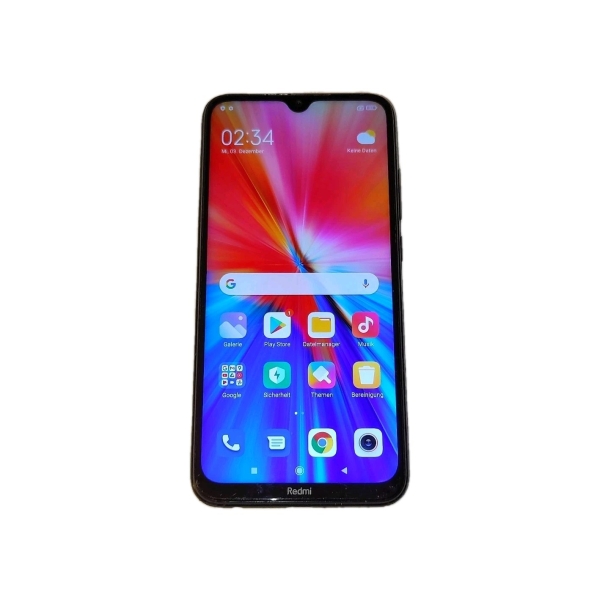 Smartphone Xiaomi Redmi Note 8 64Gb 6,3 Zoll Schwarz Dual-Sim LESEN! #6921