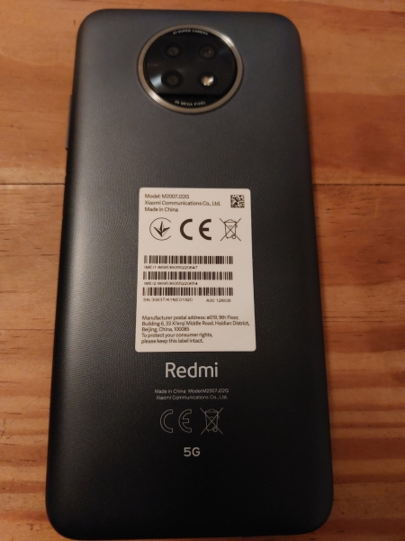 Smartphone Xiaomi Redmi Note 9T
