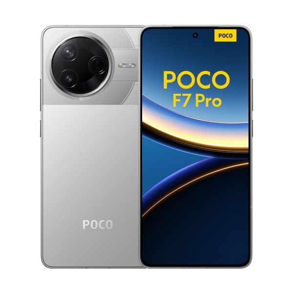 Xiaomi POCO F7 Pro 5G – 12GB – 256GB – Silber – UK Version – Android Smartphone