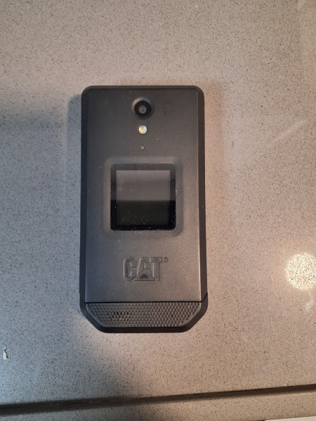 Cat S22 robustes Klapphandy 16GB, Android 11, entsperrt, schwarz