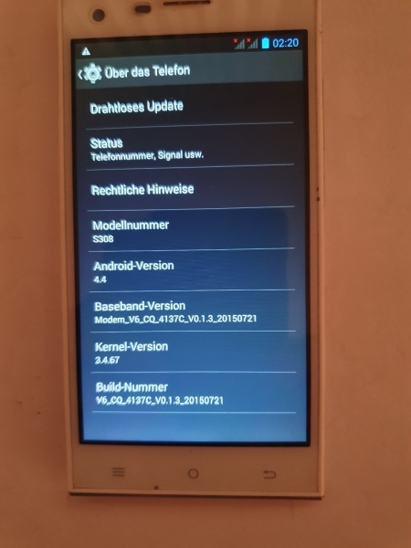 Smartphone Cubot S308 Simlockfrei