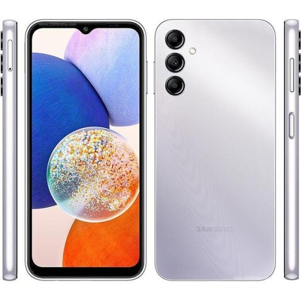 Samsung Galaxy A14 64GB Dual SIM entsperrt Simlockfrei Smartphone – silber