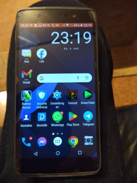 BlackBerry  DTEK50 – 16GB – Dunkelgrau (Ohne Simlock) Smartphone