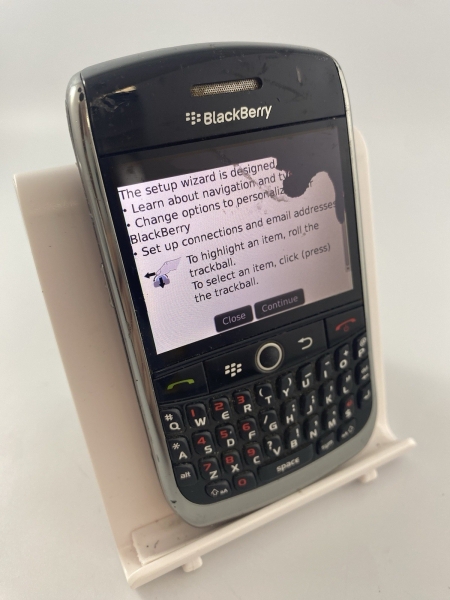 BlackBerry Curve 8900 schwarz entsperrt 256MB 2,4″ 3,2MP Handy Defekt #C04