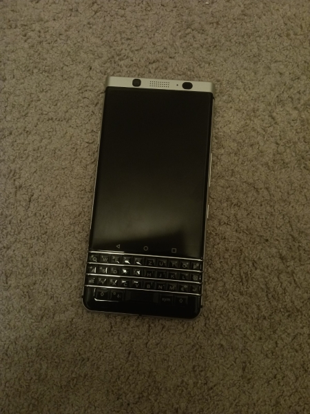 BlackBerry KEYone – 32GB – Silber (Ohne Simlock) Smartphone