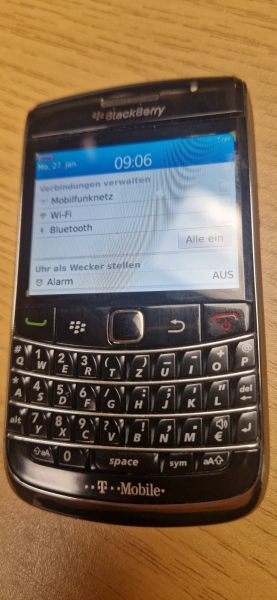 BlackBerry  Bold 9700 – Schwarz (Ohne Simlock) Smartphone
