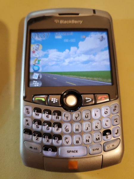 BlackBerry Curve 8310 Smartphone (entsperrt) – Silber B43
