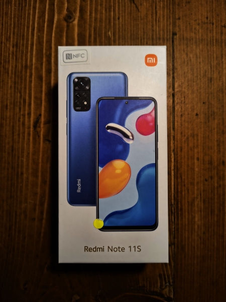 Smartphone Xiaomi Redmi Note 11S, Farbe grau, 6 GB Rom, 128 GB Rom.