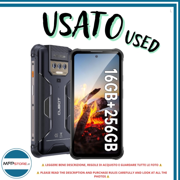 Smartphone Cubot KingKong Power Rugged 256GB, 8GB RAM Android 13 Gebraucht