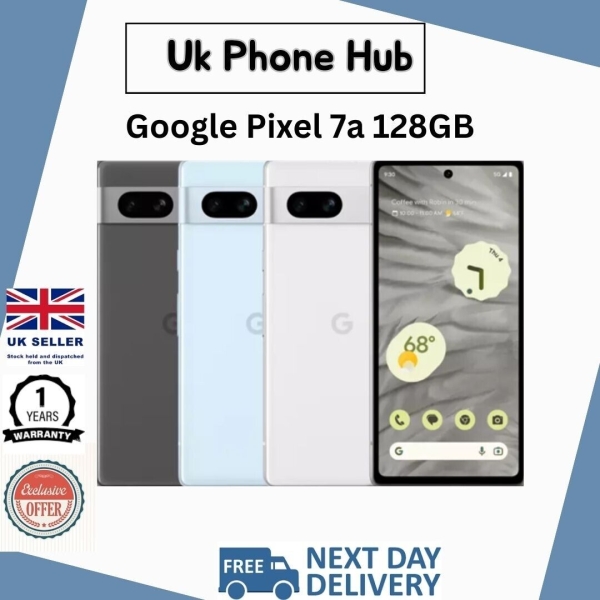 Google Pixel 7a 5G 128GB entsperrt Android Smartphone makelloser Zustand