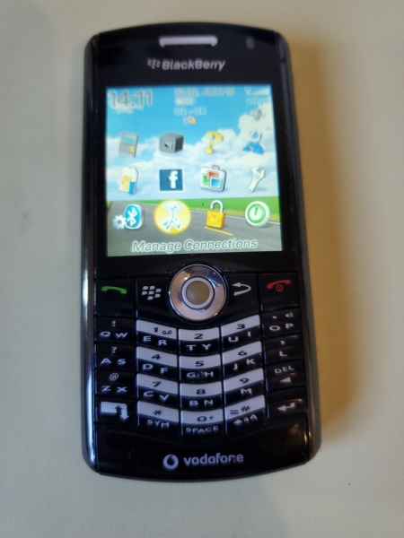 BlackBerry Pearl 8110 Smartphone (entsperrt) – Schwarz