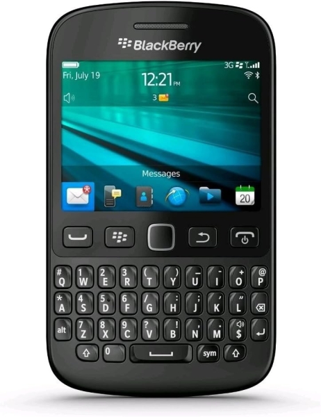 Blackberry 9720 Sim Free QWERTZ Touch & Kaypad Smartphone – Schwarz