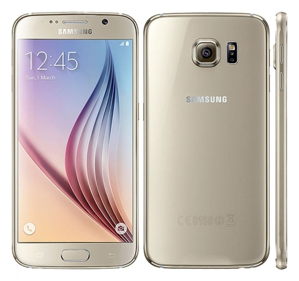 Samsung Galaxy S6 SM-G920 Gold 3GB/32GB 12,92cm (5,1 Zoll) Android Smartphone