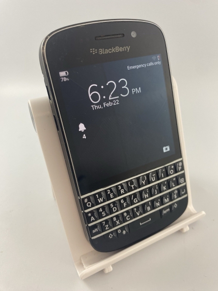 BlackBerry Q10 schwarz Vodafone Netz 16GB 3,1″ QWERTY 8MP Smartphone gesprungen