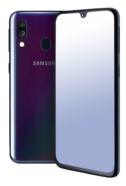 Samsung Galaxy A40 Dual SIM 64 GB schwarz Smartphone Handy Akzeptabel