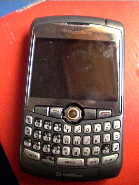 BlackBerry  Curve 8310 – Grau (Vodafone) Smartphone, nur zur Ersatzteilgewinnung