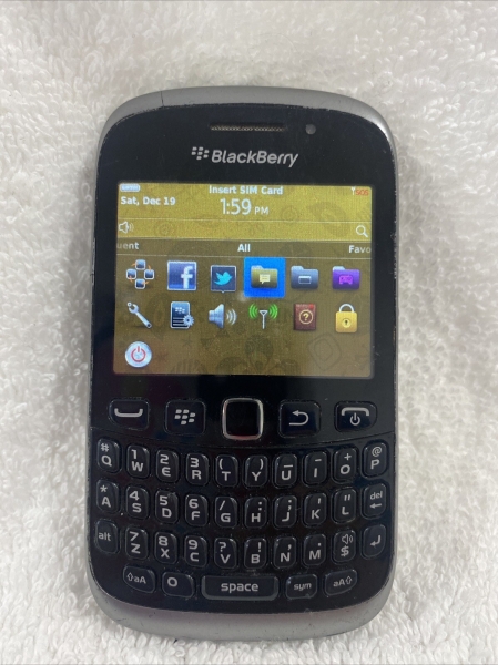 BlackBerry Curve Smartphone – Black – Used – Locked