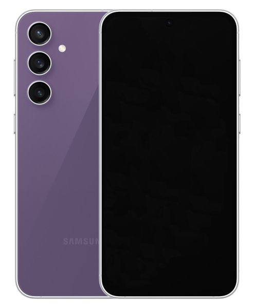 Samsung Galaxy S23 FE 5G Dual SIM 128 GB lila Handy Mobile Smartphone Android