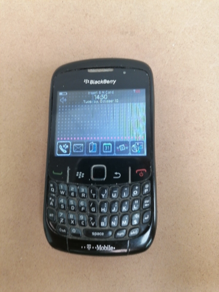 BlackBerry Curve 8520 Smartphone (entsperrt) – Schwarz (PRD-30002-146)
