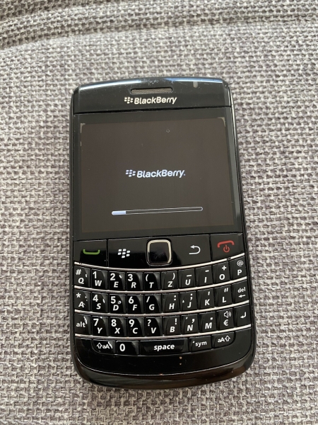 BlackBerry  Bold 9780 – Schwarz (Ohne Simlock) Smartphone
