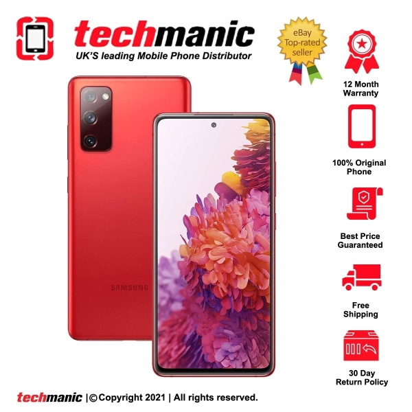 Samsung Galaxy S20 FE – 128 GB – rot (entsperrt) Smartphone – Klasse A