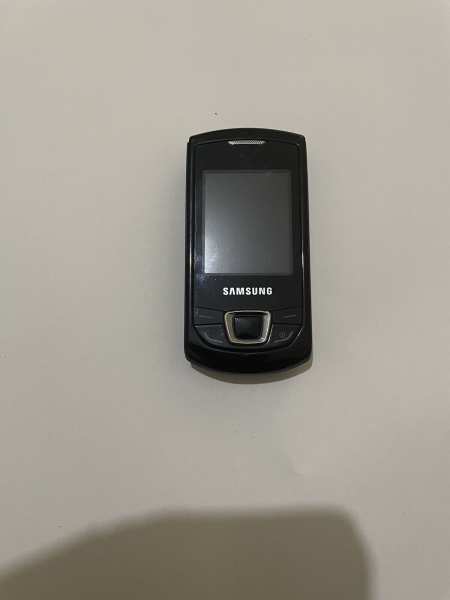 Samsung Monte Slide GT-E2550 Strong Black (entsperrt) Handy guter Zustand