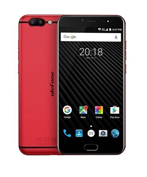 Ulefone T1 Smartphone 6GBGB rot 5,5 Zoll Dual Sim 16MP Octa Core Android