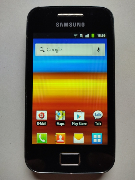 Samsung Galaxy Ace GT-S5830i – Onyx Black (Ohne Simlock) Smartphone