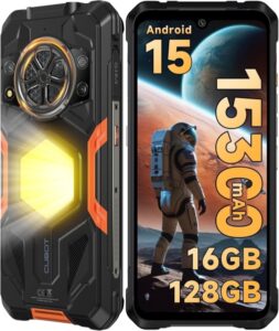 Cubot Kingkong Power 5 Rugged Smartphone Android 15 16GB + 128GB MTK G100 64MP