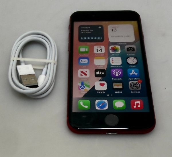 APPLE IPHONE SE 2. GENERATION 64GB SMARTPHONE FUNKTIONIERT TOP PRODUKT ROT