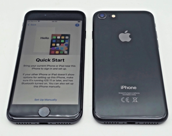 Apple iPhone 8 – Schwarz Ersatzteile oder Reparatur ungetestet