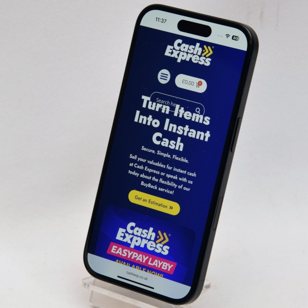 Apple iPhone 16 128GB 5G AI Smartphone, schwarz – entsperrt, Apple Garantie (C+)